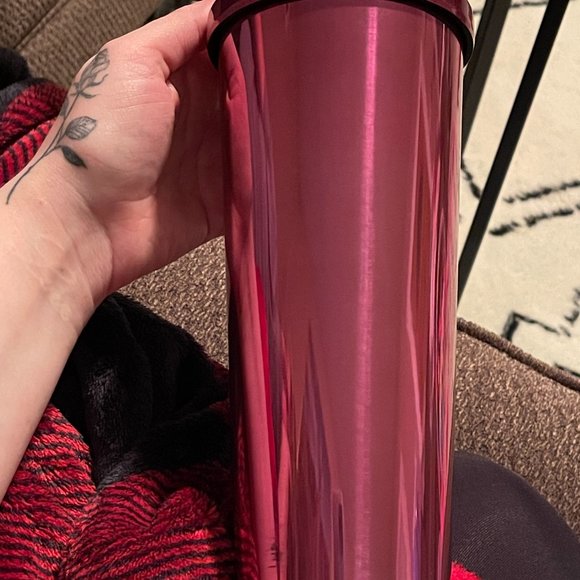 Starbucks Stainless Steel Berry Pink Large 24 oz Tumbler Cold Cup - Picture 12 of 14